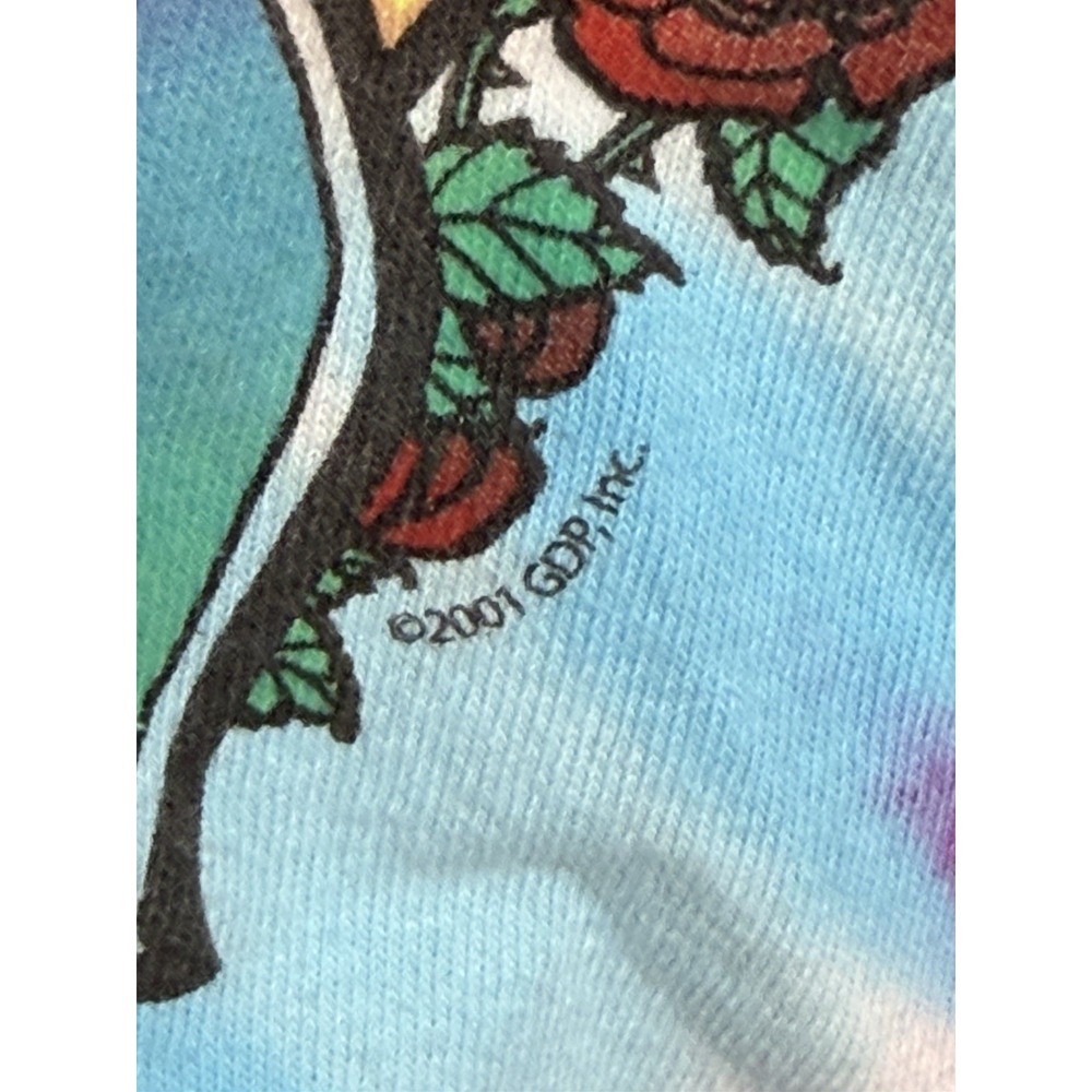 VTG 2001 GRATEFUL DEAD T-SHIRT LIQUID BLUE SEASONS OF THE DEAD TIE DYE 2XL 276 - Picture 6 of 11